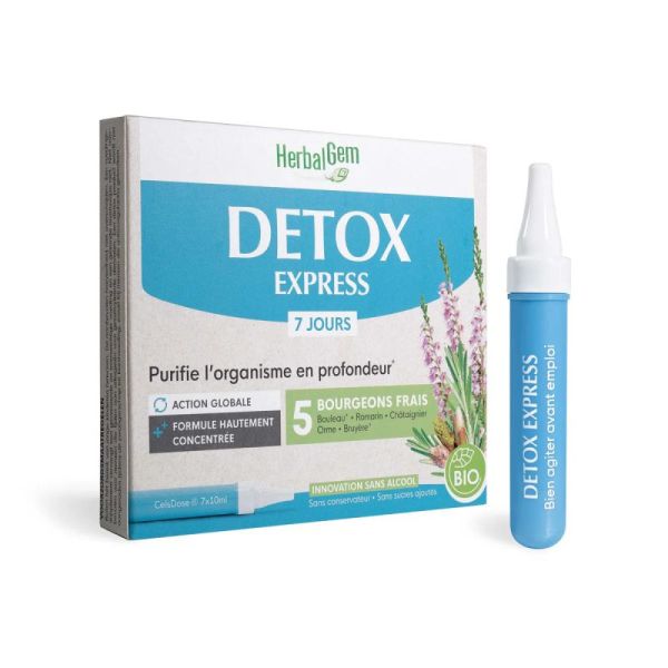 Herbalgem Detox Express - 7x10ml