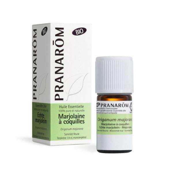 Pranarôm Huile Essentielle de Marjolaine à coquilles - Bio - 5ml