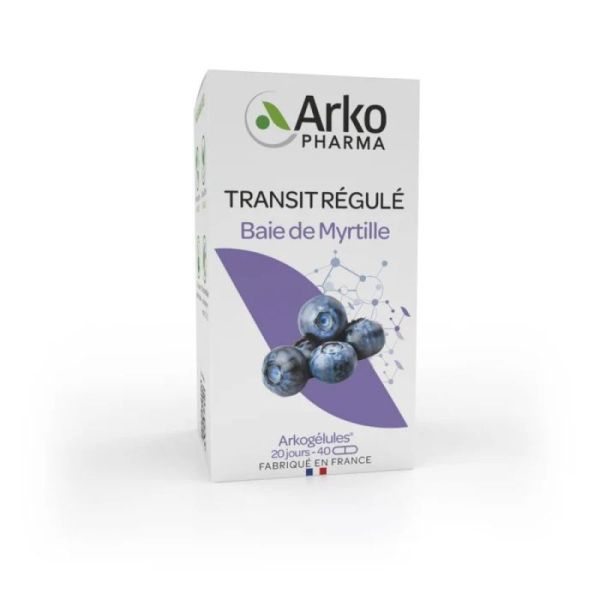 Arkogélules baie de myrtille 7,5mg anthocyanines 45 gélules