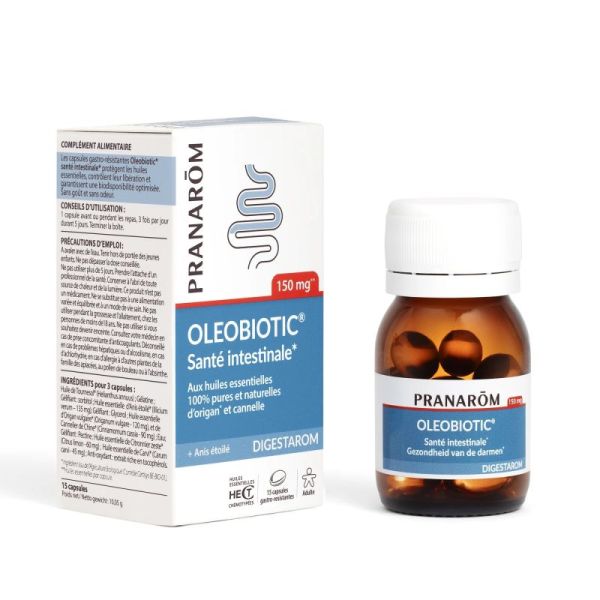 Pranarôm Oleobiotic Santé intestinale - Capsules