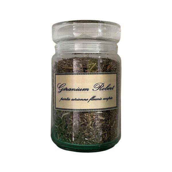 Géranium Robert vrac sachet 100g - Geranium robertianum - Plante coupée