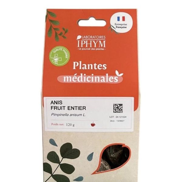 Anis Fruit Entier - Herb'iphym - 120g