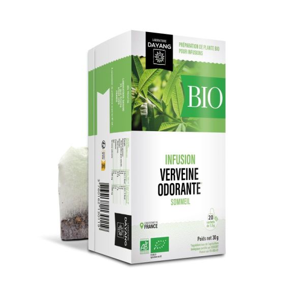 Dayang Infusion Verveine odorante Bio - 20 sachets de 1,5g