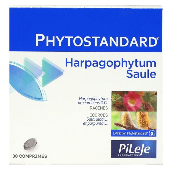 Phytostandard harpagophytum et saule 30 comprimés