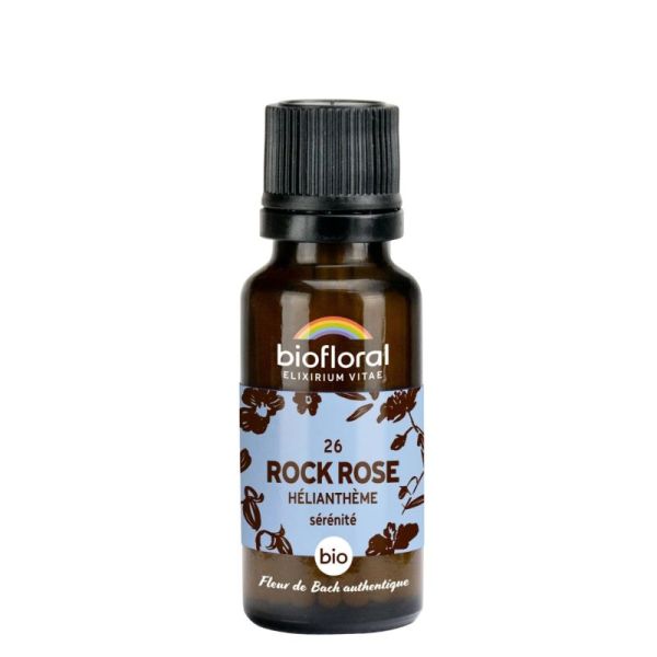 Biofloral Flb 26 Rock Rose, Hélianthème - Bio - Granules