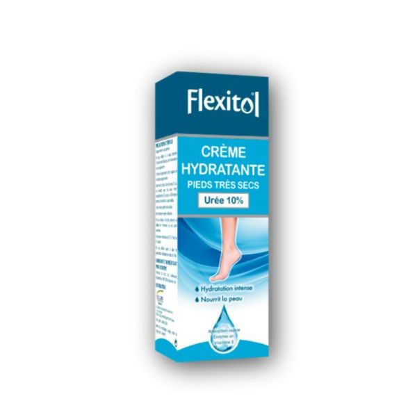 Flexitol Crème Hydratante pieds très secs 10% d'urée 85g