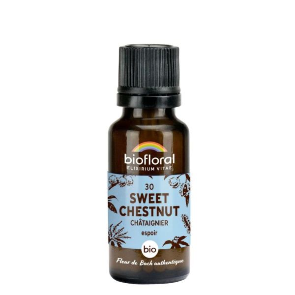 Biofloral Flb 30 Sweet Chestnut, Châtaignier - Bio - Granules