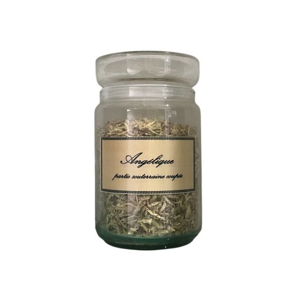 Angelique vrac sachet 100g - Angelica archangelica - Partie souterraine coupée