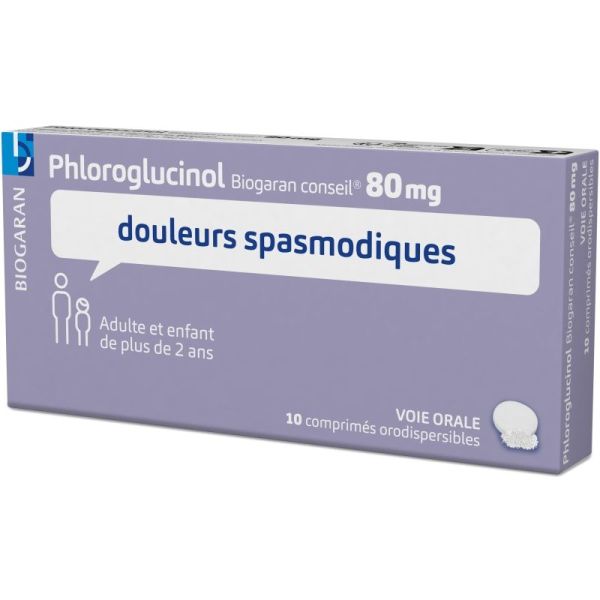 Phloroglucinol 80mg Biogaran - Comprimés orodospersibles