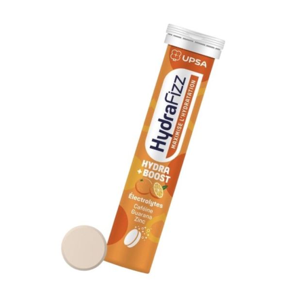 Hydrafizz Boost Orange - 16 comprimés effervescents