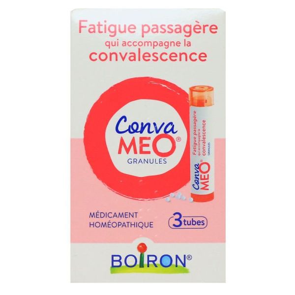 ConvaMeo fatigue passagère convalescence 3 tubes granules