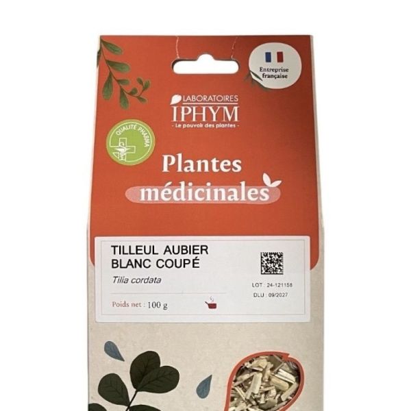 Tilleul Aubier Blanc coupé - Herb'iphym - 100g