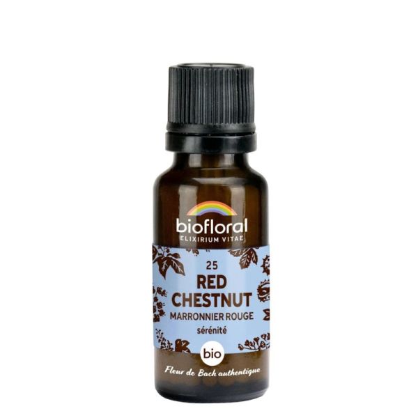 Biofloral Flb 25 Red Chestnut, Marronnier Rouge - Bio - Granules