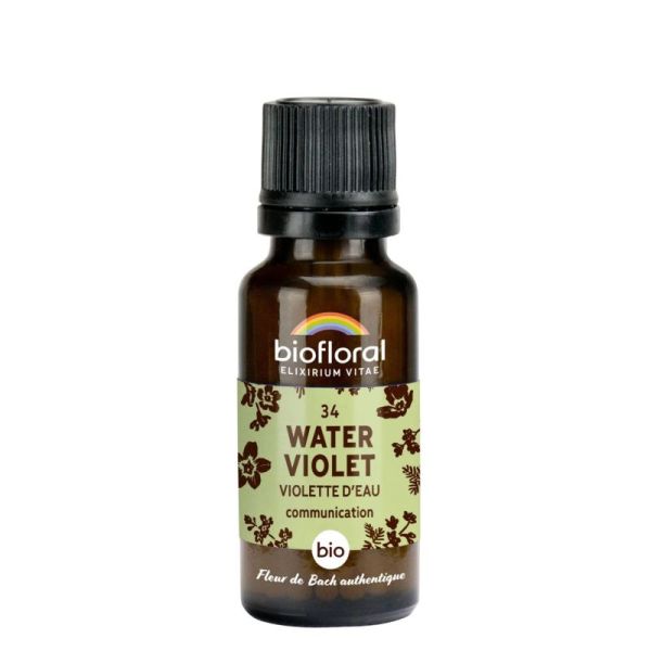 Biofloral Flb 34 Water Violet, Violette d'eau - Bio - Granules
