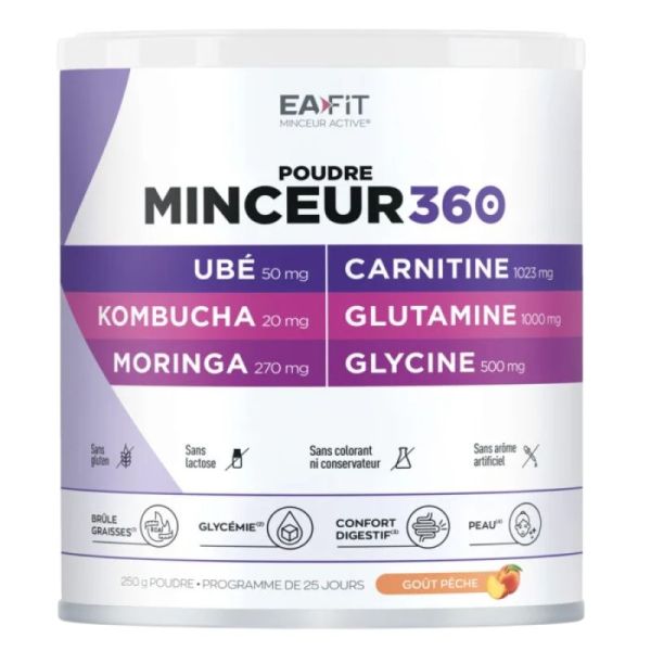 Ea-fit Minceur360 - Poudre minceur - Ubé Kombucha