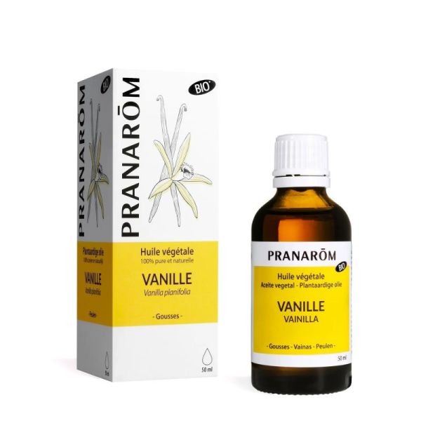Pranarôm Huile Végétale de Vanille - Bio - 50ml