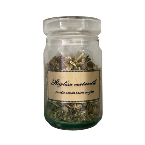 Réglisse vrac sachet 100g - Glycyrrhiza glabra - Racine coupée