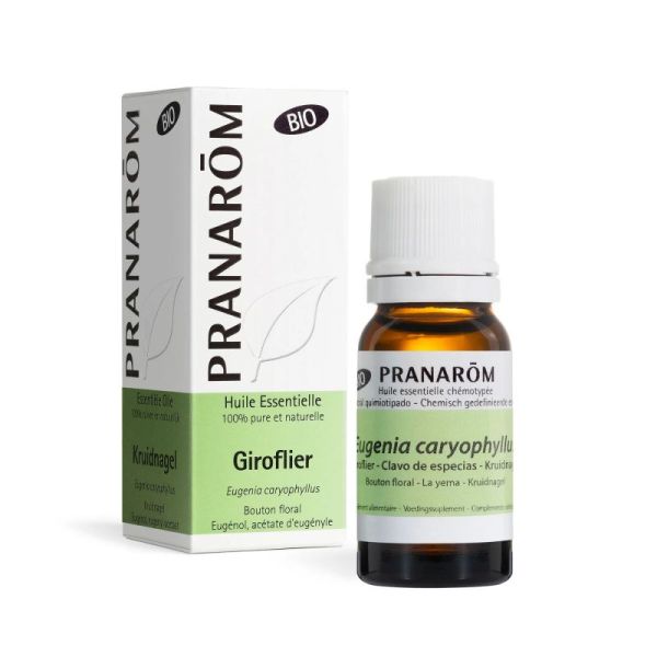 Pranarôm Huile Essentielle de Giroflier - Bio - 10ml