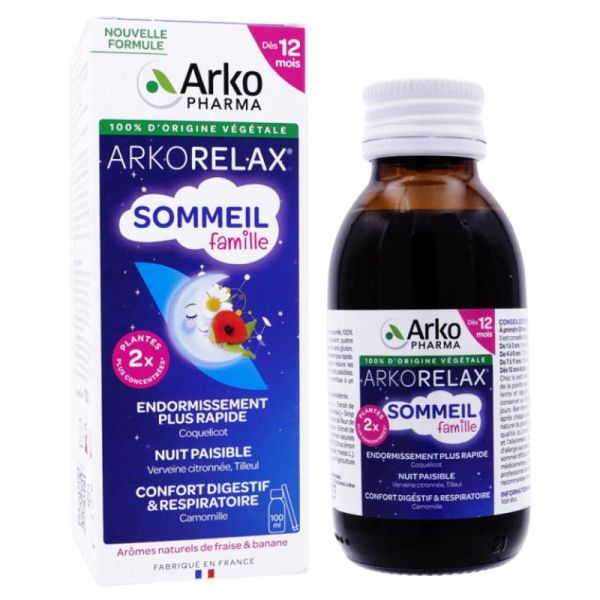 Arkorelax Sommeil Famille - 100ml