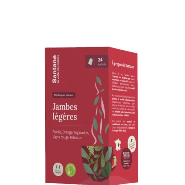 Santane Jambes légères - Plantes pour infusion (Sachets)