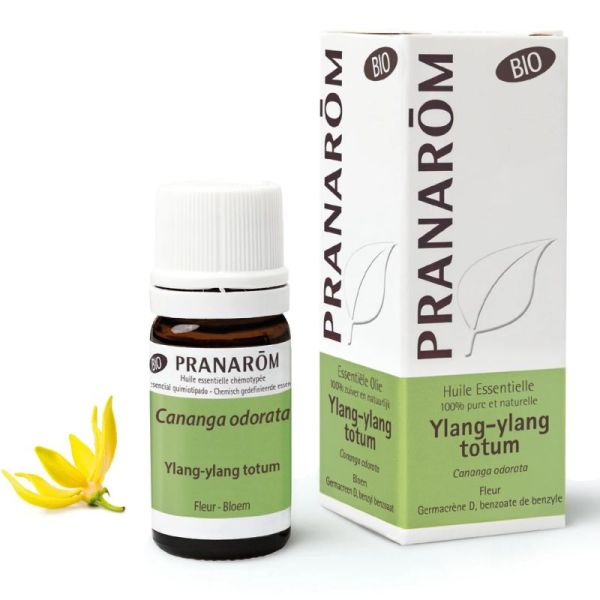 Pranarôm Huile Essentielle d'Ylang-ylang totum - Bio - 5ml