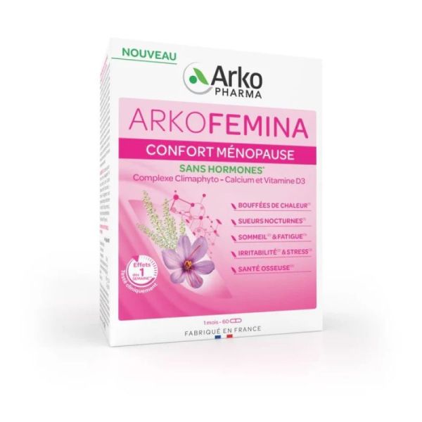 Arkofemina Confort Ménopause - 60 Gélules