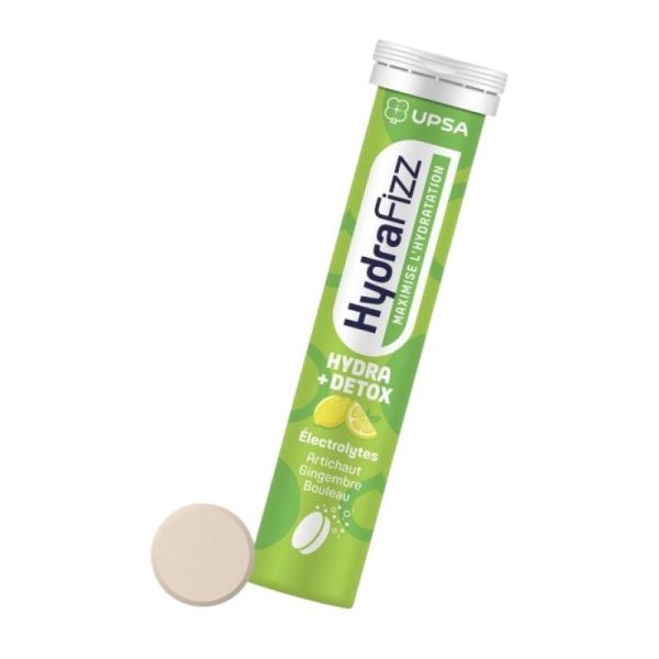 Hydrafizz Détox Citron - 16 comprimés effervescents