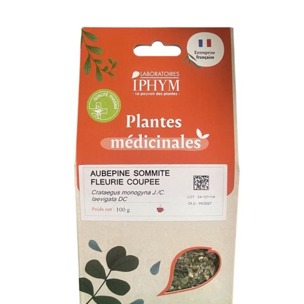 Aubepine Somite fleurie coupée - Herb'iphym - 100g