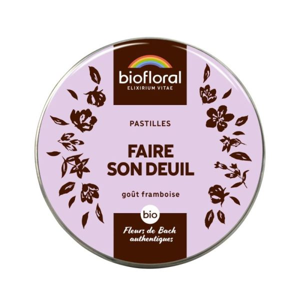 Biofloral Deuil, Framboise - Pastilles