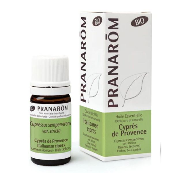 Pranarôm huile essentielle de Cyprès de Provence 10ml