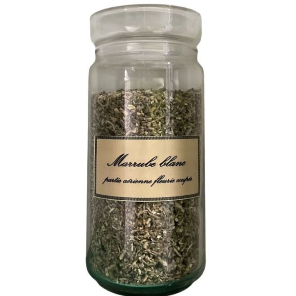 Marrube Blanc vrac sachet 100g - Marrubium vulgare - Plante coupée