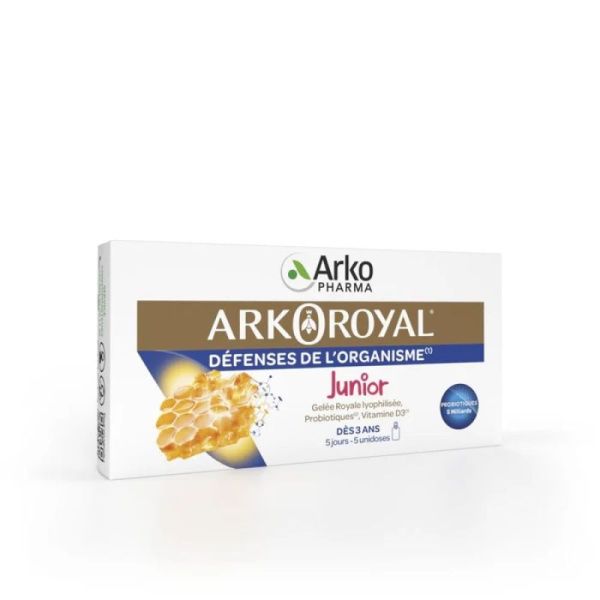 Arkoroyal Junior défenses organisme 5x10ml