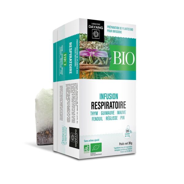 Dayang Infusion Respiration Bio - 20 sachets de 1,5g
