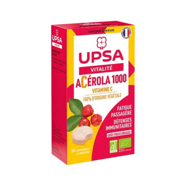 Acérola 1000 Bio Comprimés à croquer