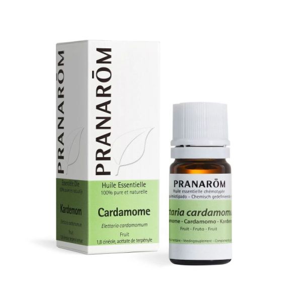 Pranarôm Huile Essentielle de Cardamome- 5ml