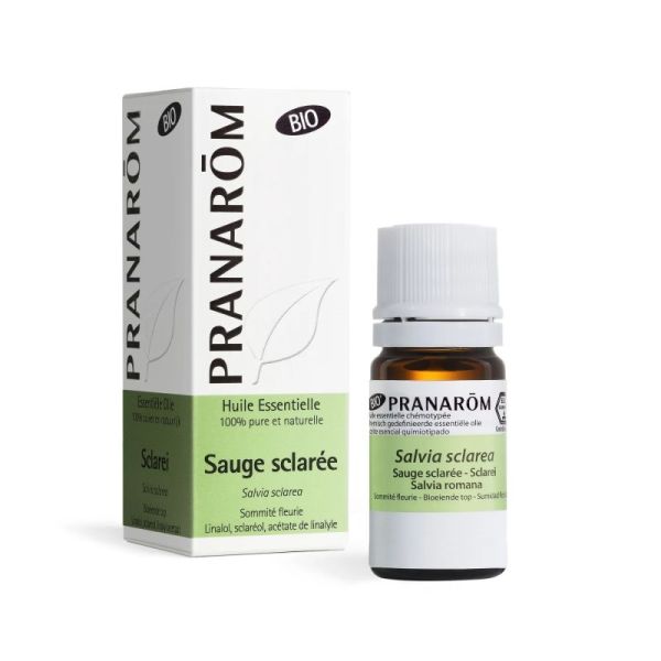 Pranarôm Huile Essentielle de Sauge sclarée - Bio - 5ml