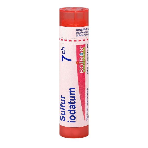 Sulfur iodatum tube granules 7CH