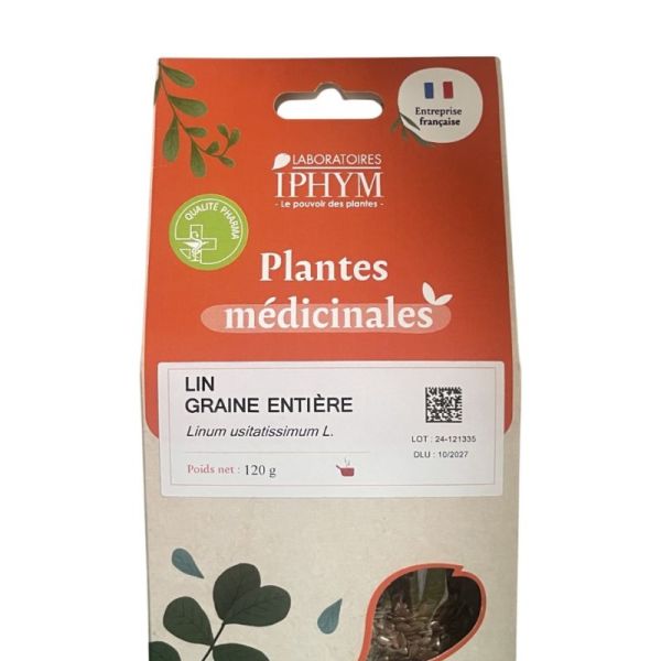 Lin Graine entière - Herb'iphym - 120g