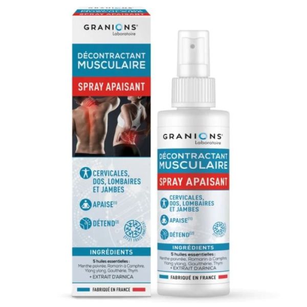 Granions Décontractant Musculaire spray apaisant