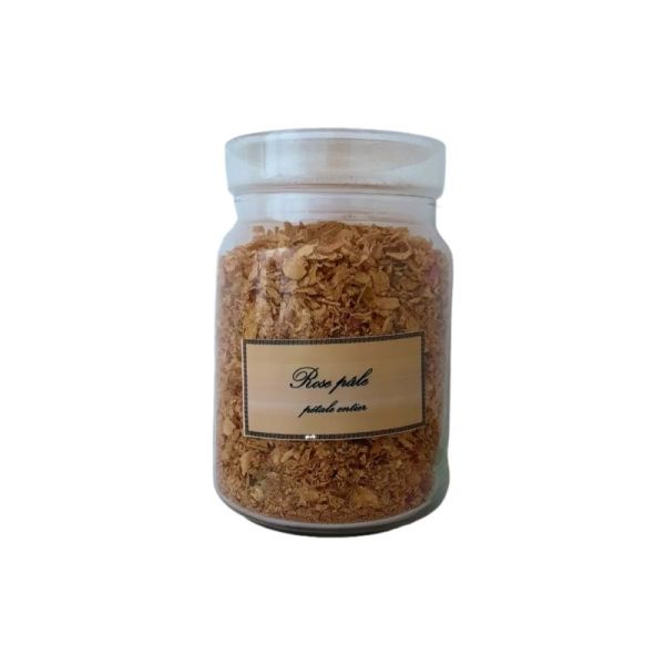 Rose Pâle vrac sachet 100g - Rosa centifolia - boutons entiers