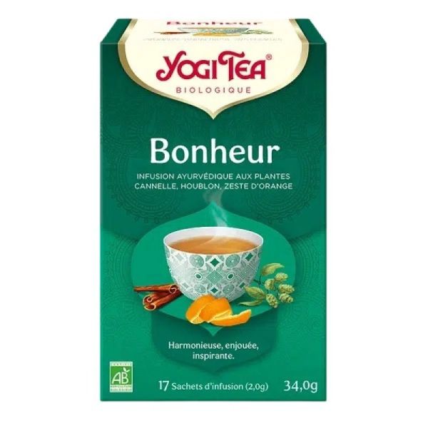 Yogi Tea Infusion Bonheur Bio - 17 sachets