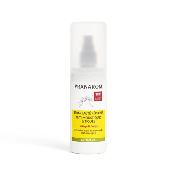 Pranarôm Aromapic Spray lacté anti-moustiques - 100ml