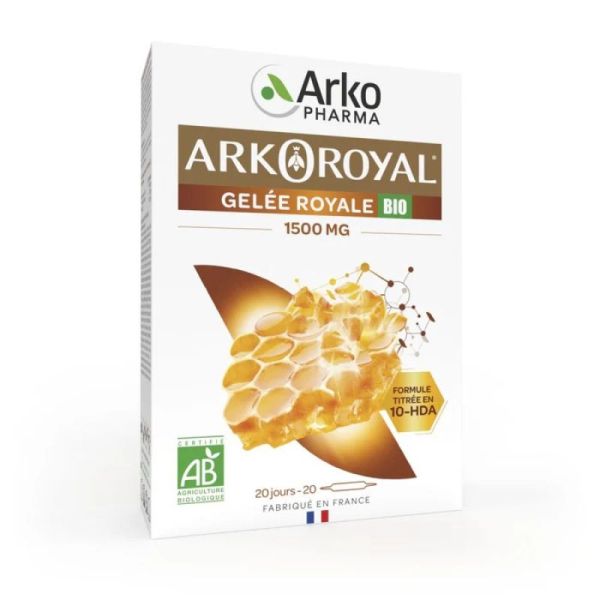 Arkoroyal trésor de la ruche 20 ampoules