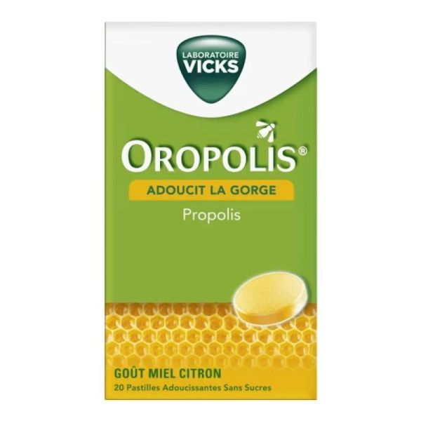 Oropolis Pastilles adoucissantes Propolis