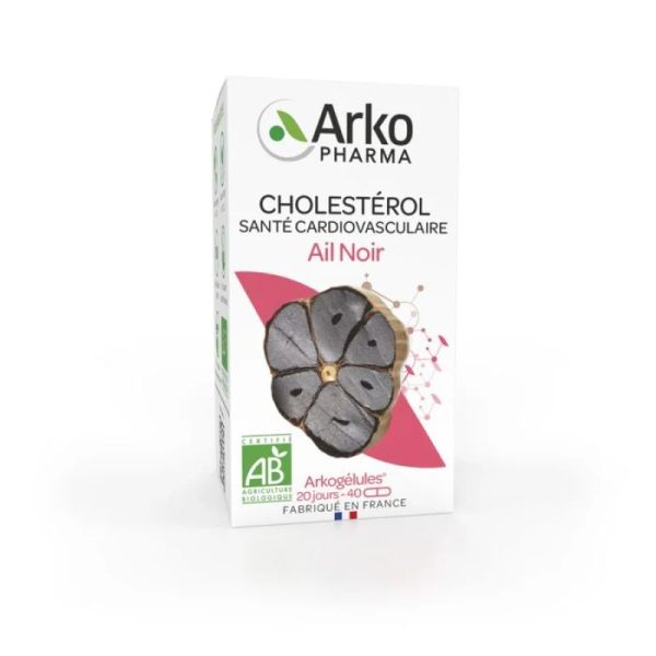 Arkogélules ail noir bio 260 µg S-allyl-cystéine 40 gélules