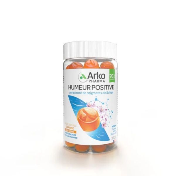 Humeur positive stigmates de safran 60 gummies