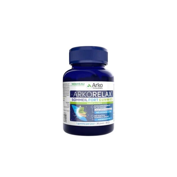 Arkorelax Sommeil Fort - 30 Gummies