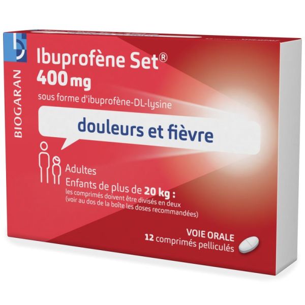 Ibuprofene 400mg Set Cpr 12