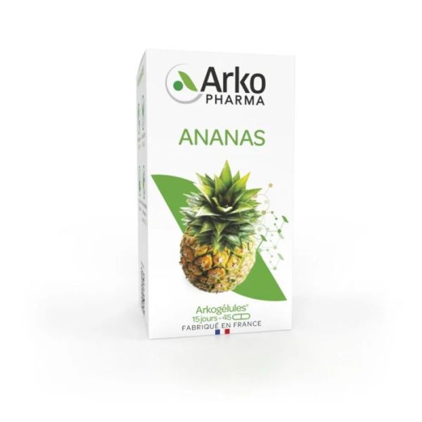 Arkogélules ananas anti-cellulite 45 gélules