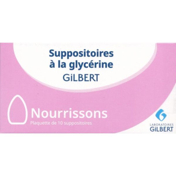 Suppositoires à la glycérine - Nourrisson